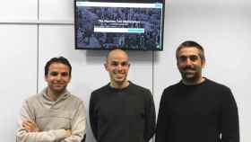 Iker Garcia, Iaki Osa, Gorka Ariznabarreta, fundadores de Lean Sotck