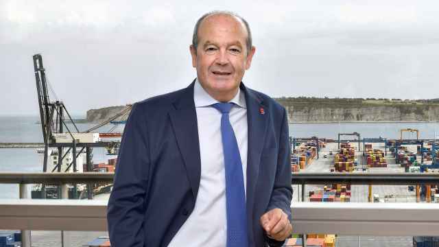 Ricardo Barkala, presidente del Puerto de Bilbao. / CV