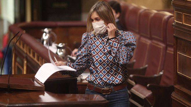 La diputada del PNV Idoia Sagastizabal, en una imagen de archivo. EP