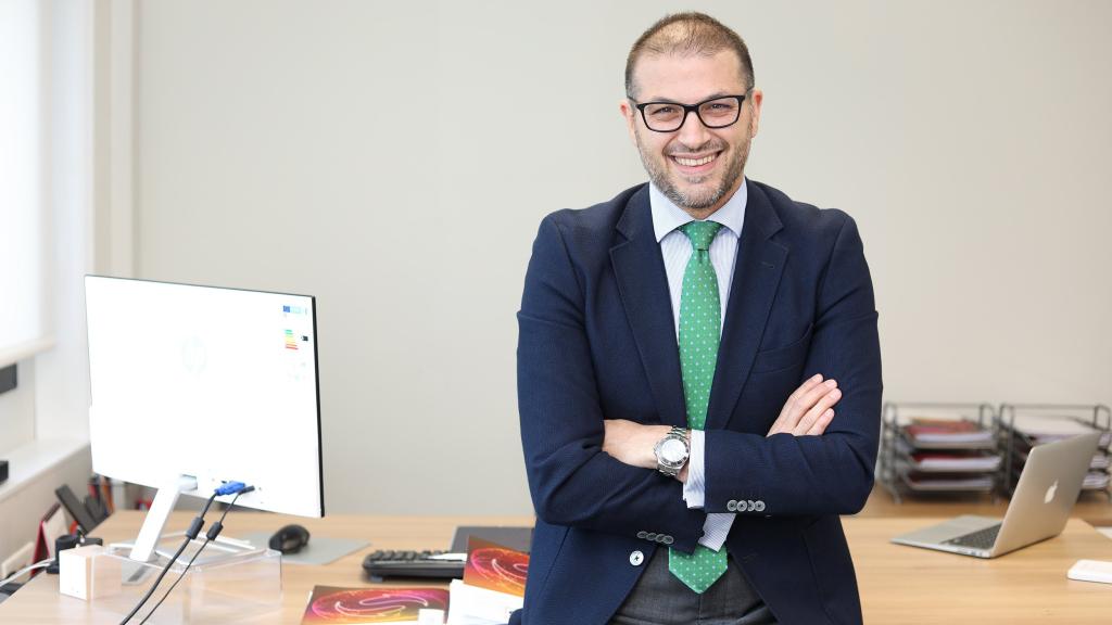 Asier San Millán, director del clúster de la siderurgia Siderex