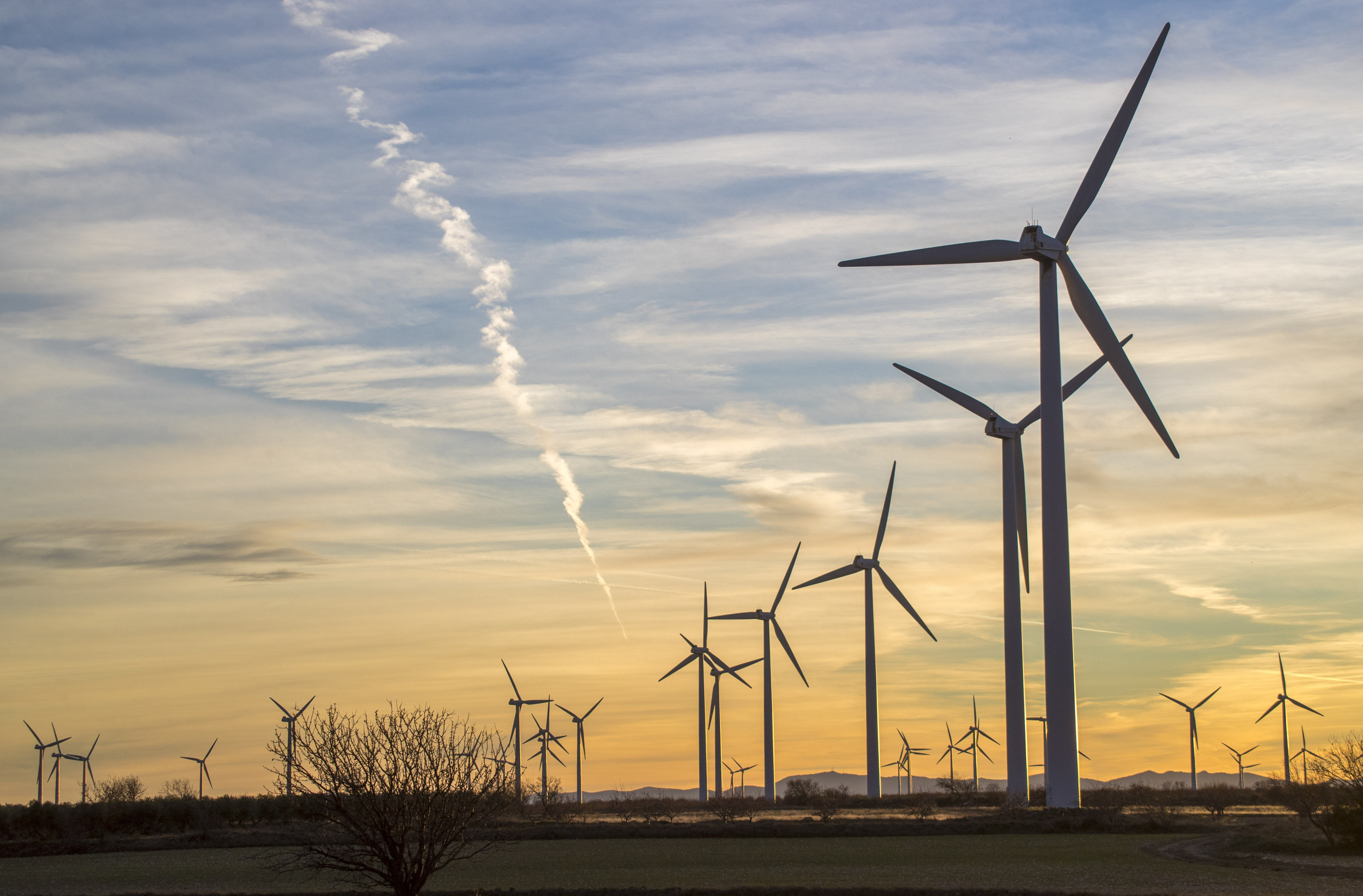 Molino de energía eólica. / EFE