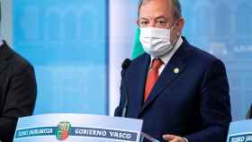 El consejero de Economa y Hacienda, Pedro Azpiazu. / EFE