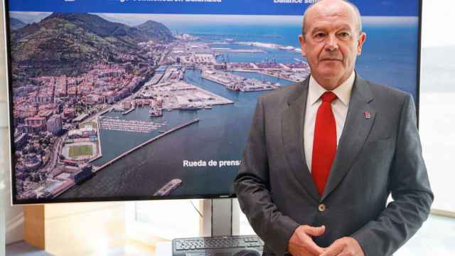 El presidente del Puerto de Bilbao, Ricardo Barkala / EFE