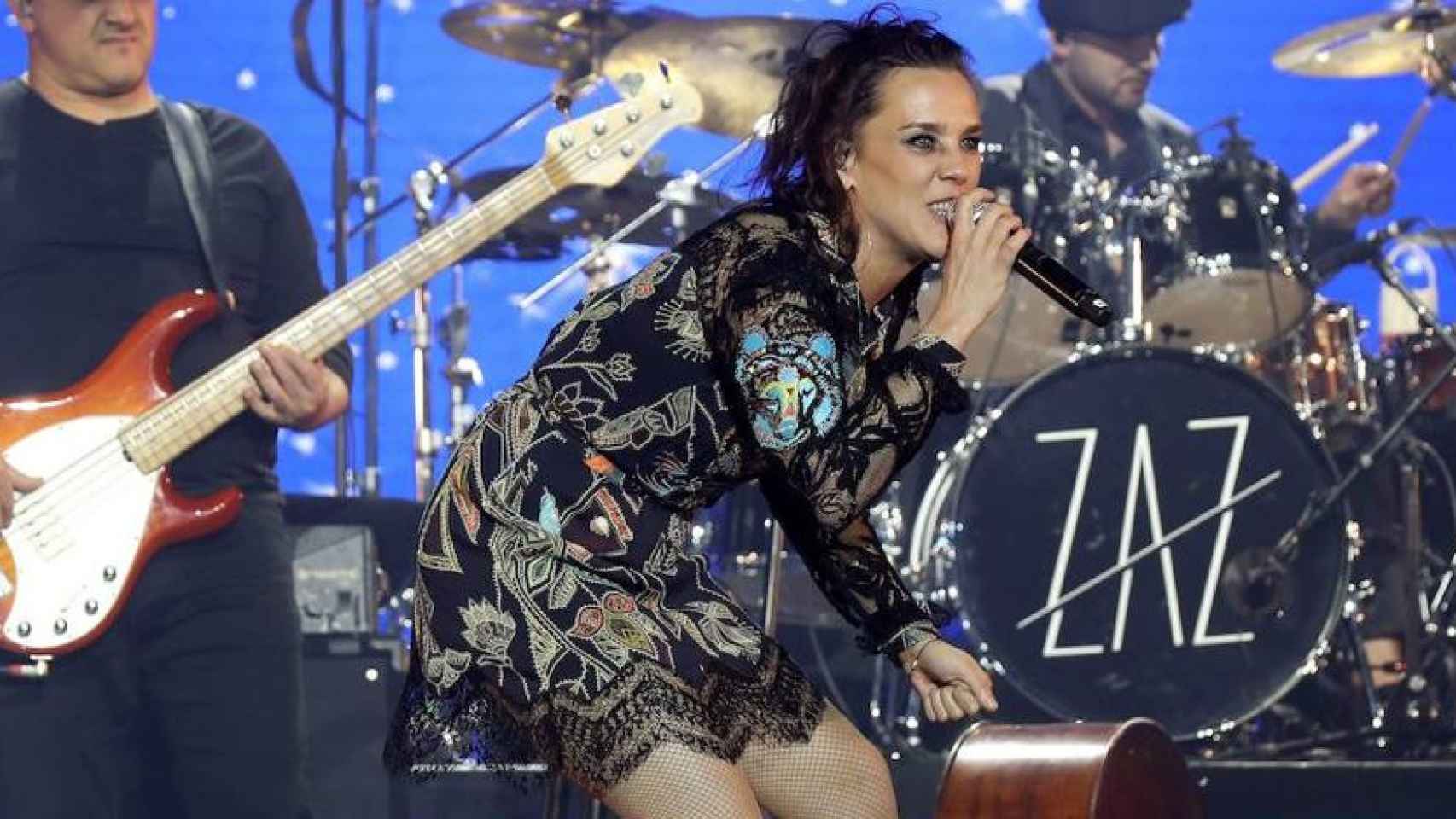 La cantautora francesa ZAZ en un concierto. / EFE