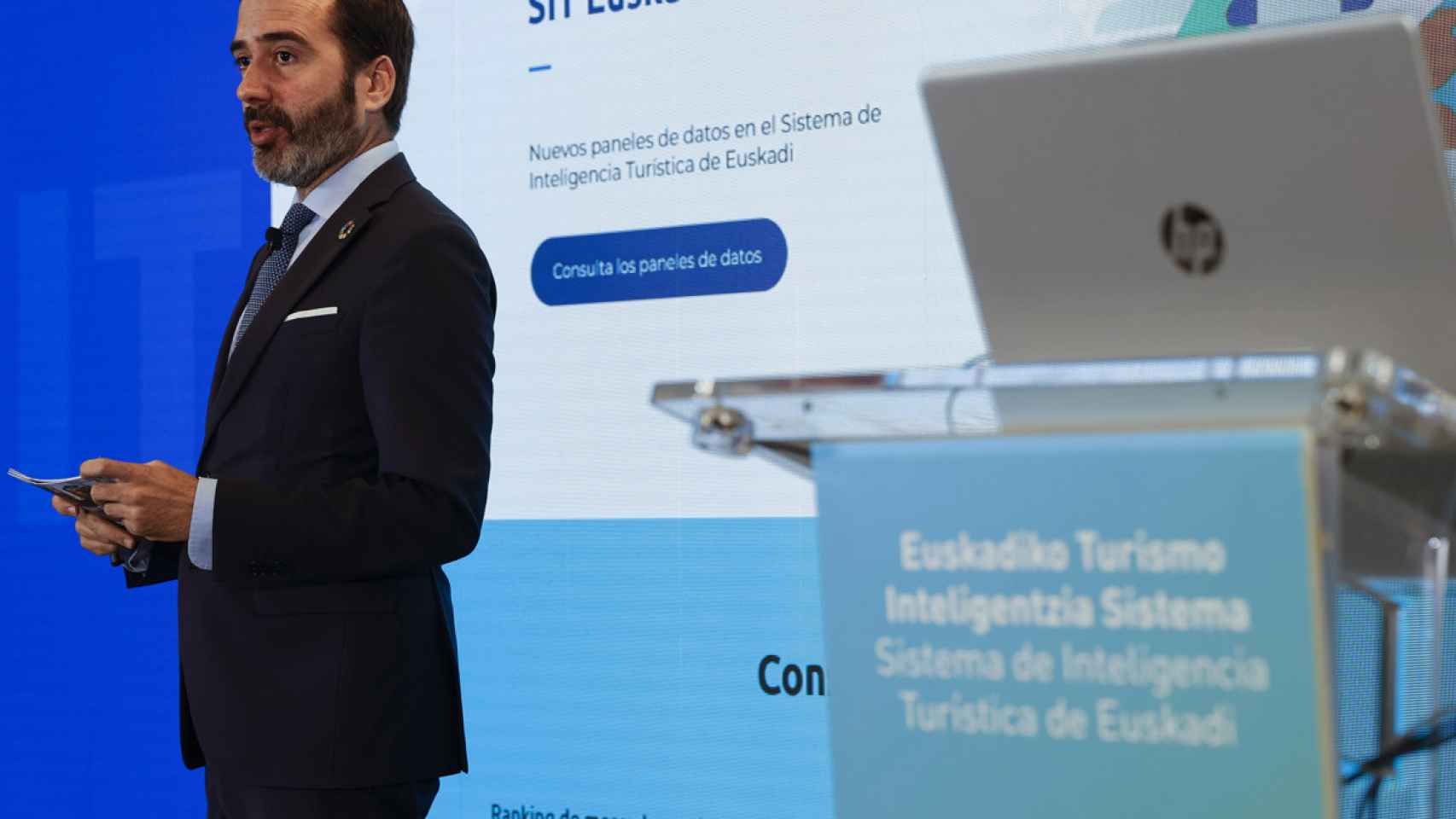 El consejero de Turismo, Javier Hurtado. / EFE