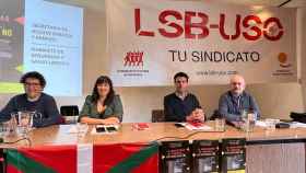 Asamblea de LSB-USO con Joaqun Prez en Basauri / CV