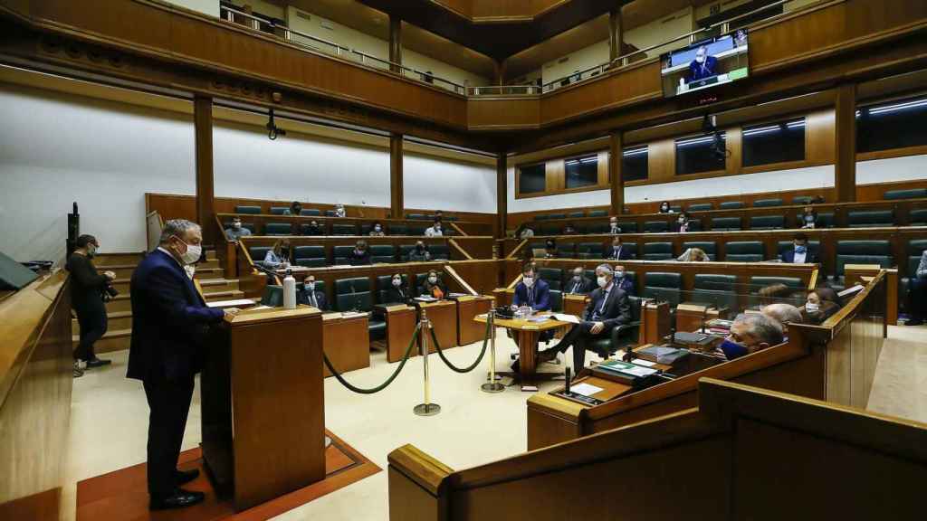 Debate de las enmiendas de totalidad del proyecto de Presupuestos de Euskadi para 2021 / EP