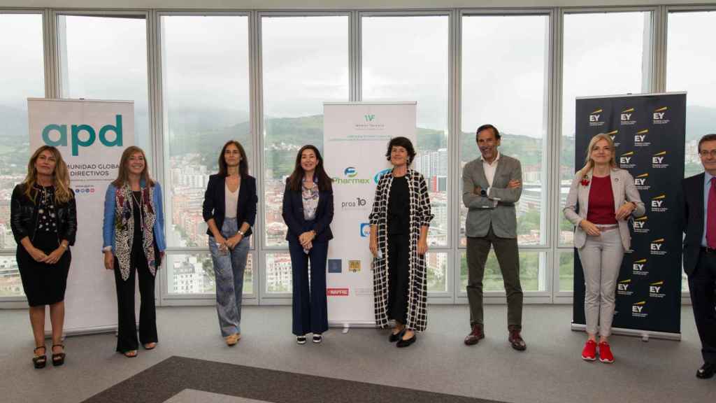 Encuentro de las empresarias en la Torre Iberdrola. / CV