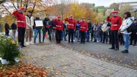 La Ertzaintza homenajea a Jos Luis Gonzlez Villanueva e Iaki Mendiluze Etxeberria./ Irekia