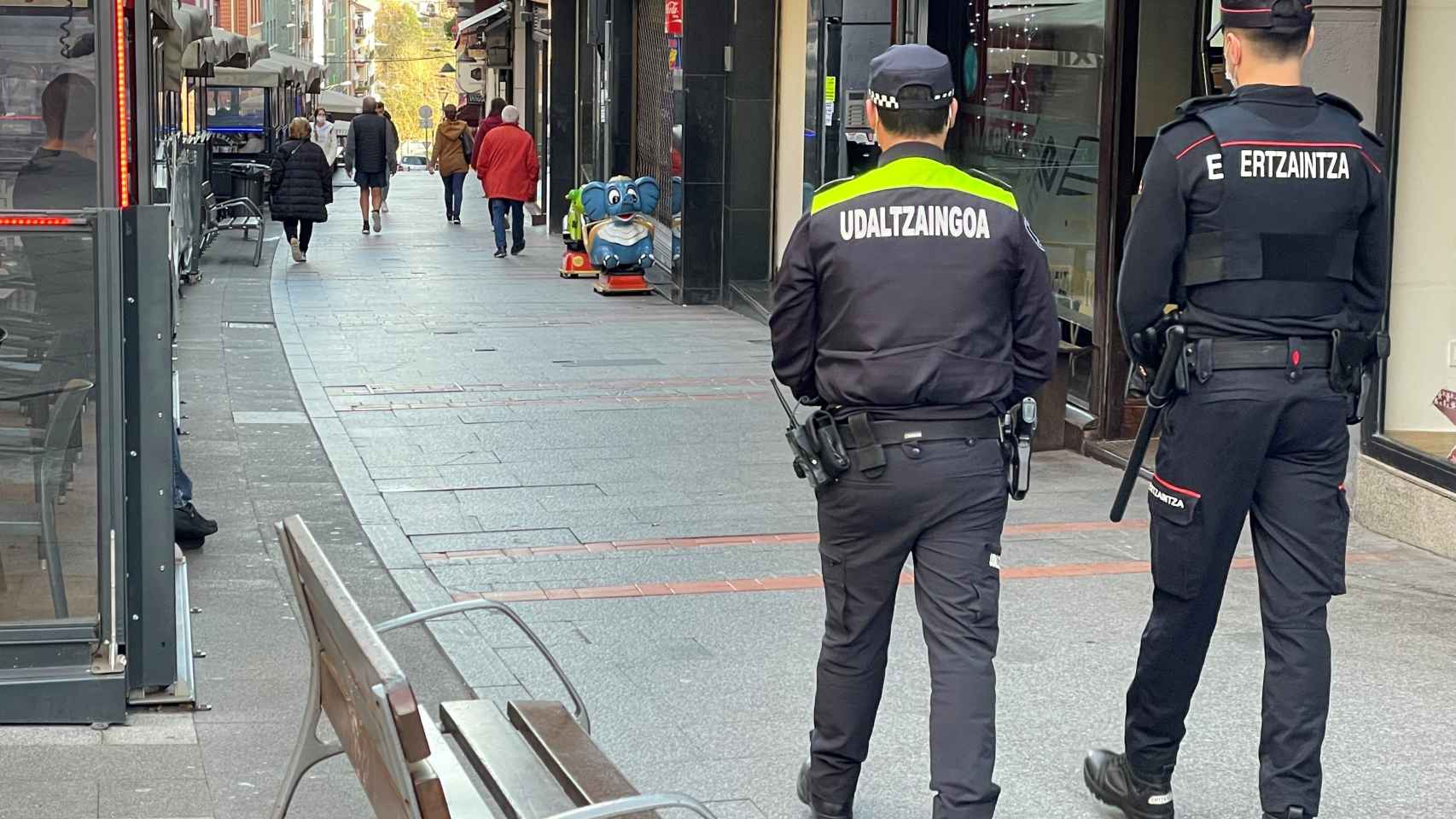 Agentes de la Ertzaintza./ Euskadi.eus