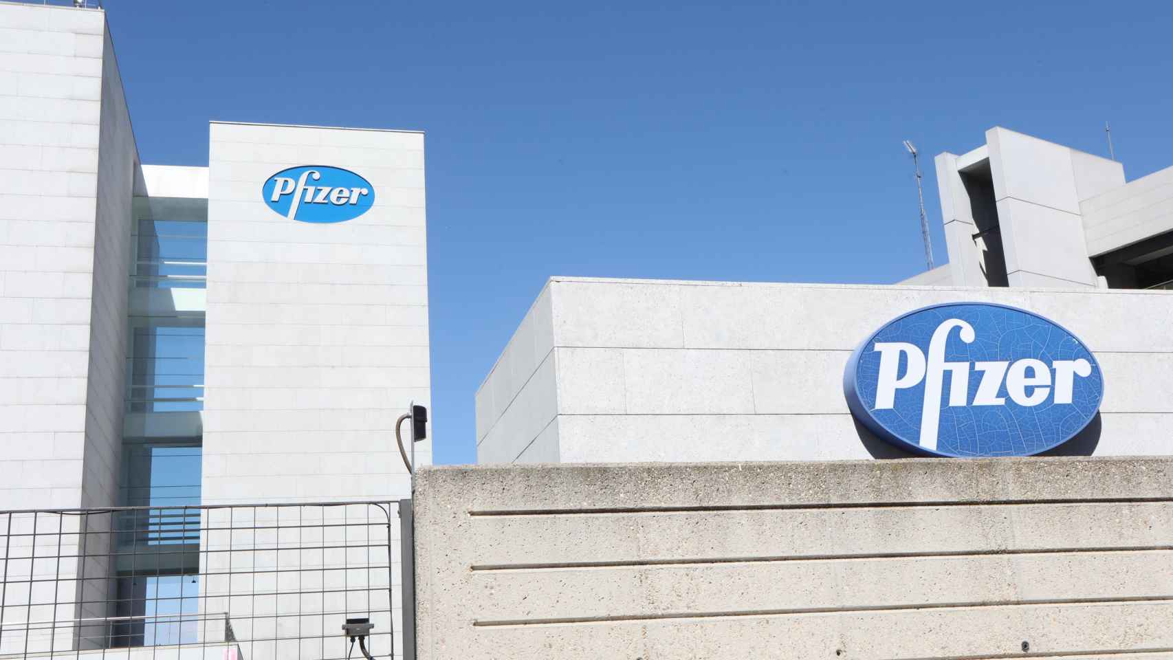 Sede en Espaa de Pfizer, la empresa que desarrolla la vacuna ms avanzada contra el coronavirus / EP