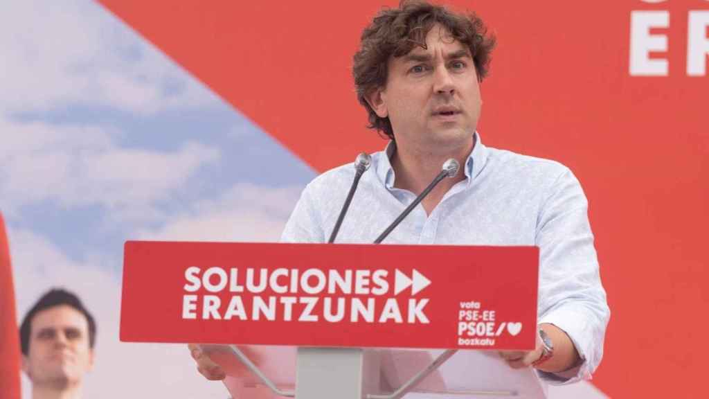 El  candidato a secretario general del PSE, Eneko Andueza. / CV