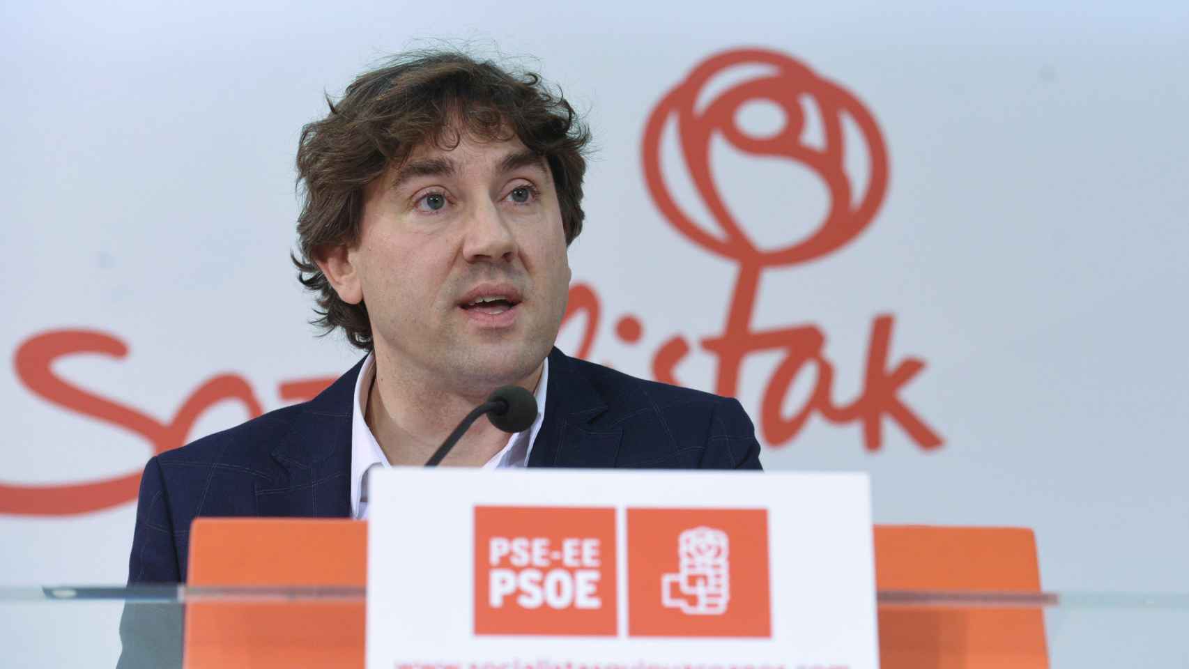 El secretario general del PSE-EE, Eneko Andueza./EuropaPress