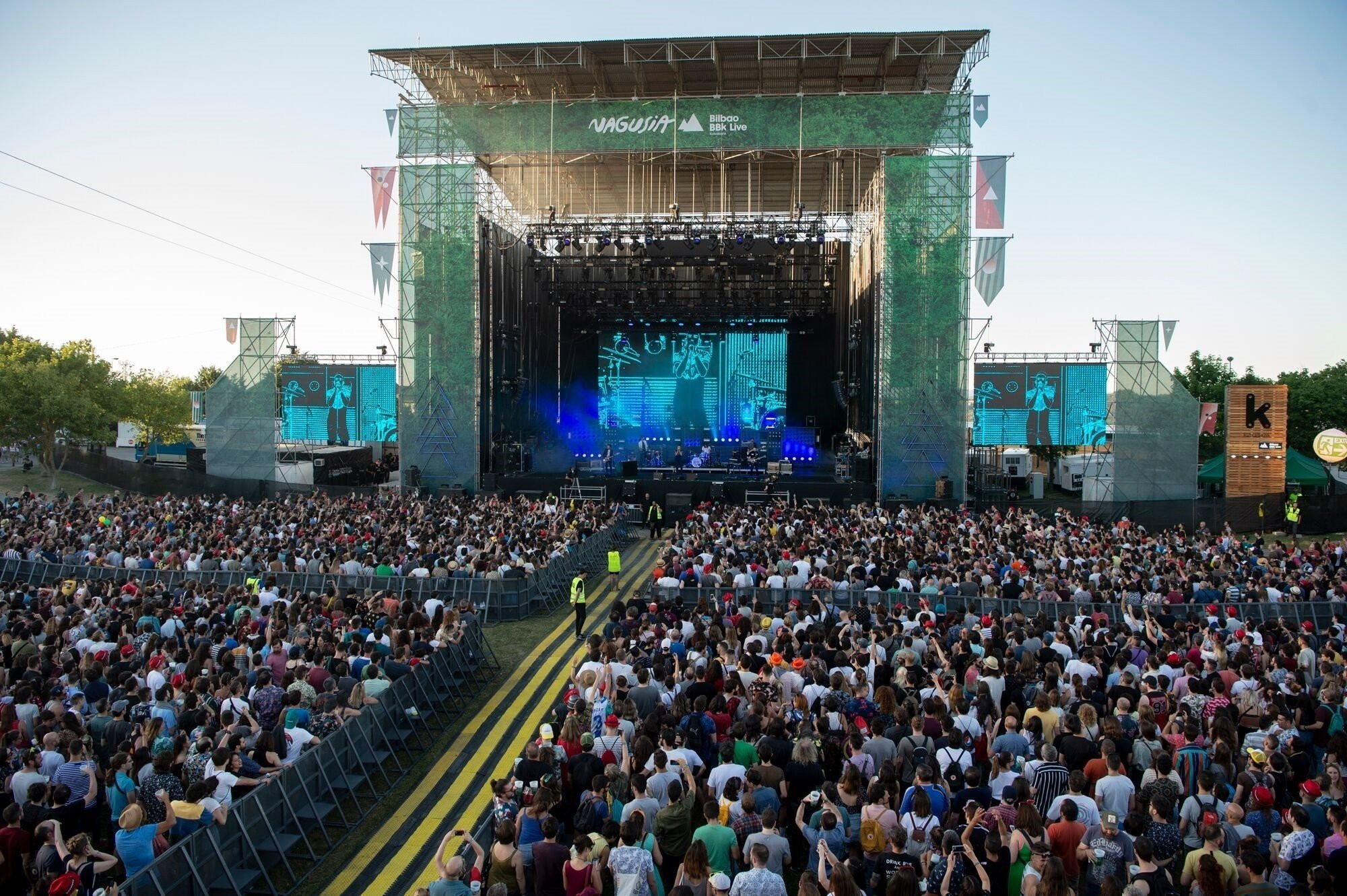 Imagen de un concierto de Vetusta Morla en el BBK Live. / EP