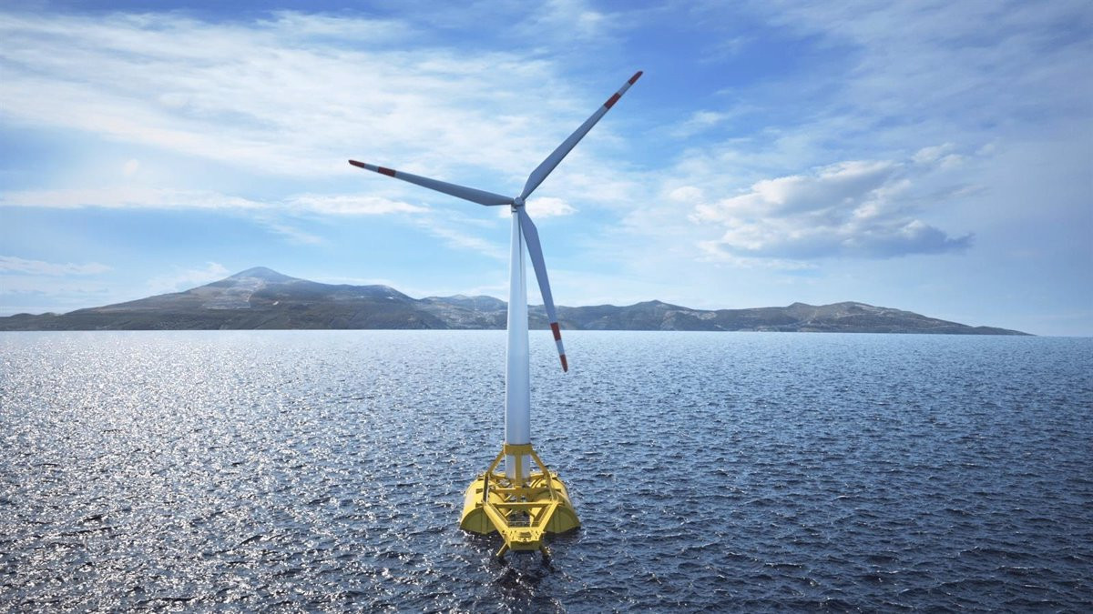 Molino eólico flotante. Proyecto estratégico para Euskadi en los Fondos Europeos / EP