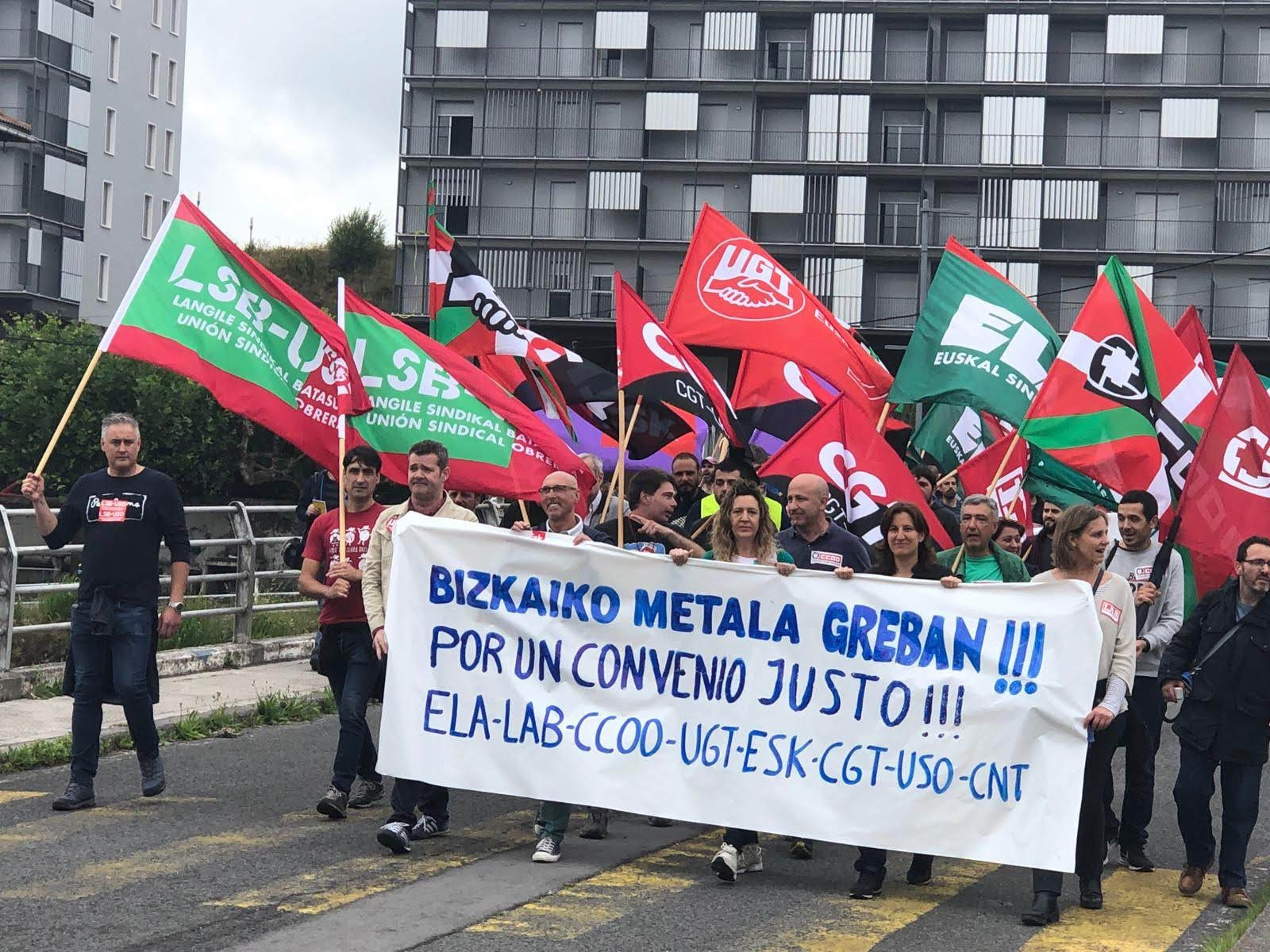 Movilización en el Metal de Bizkaia / CV