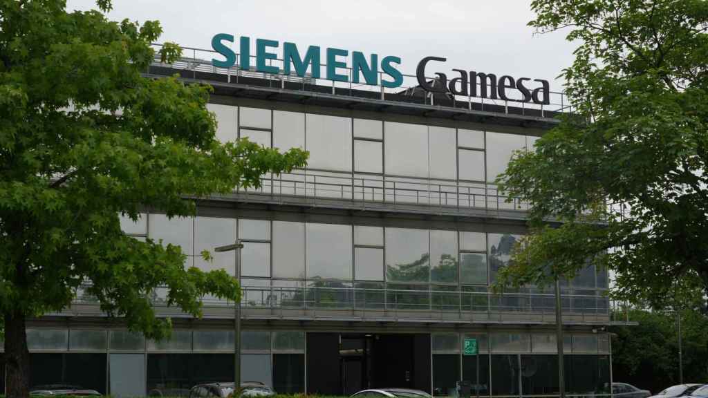 Fachada del edificio de Siemens Gamesa en Zamudio. / EP