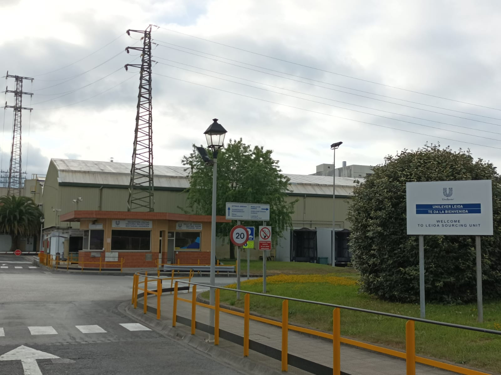 Fábrica de Unilever en Leioa, una de las empresas con sistema de cogeneración / CV