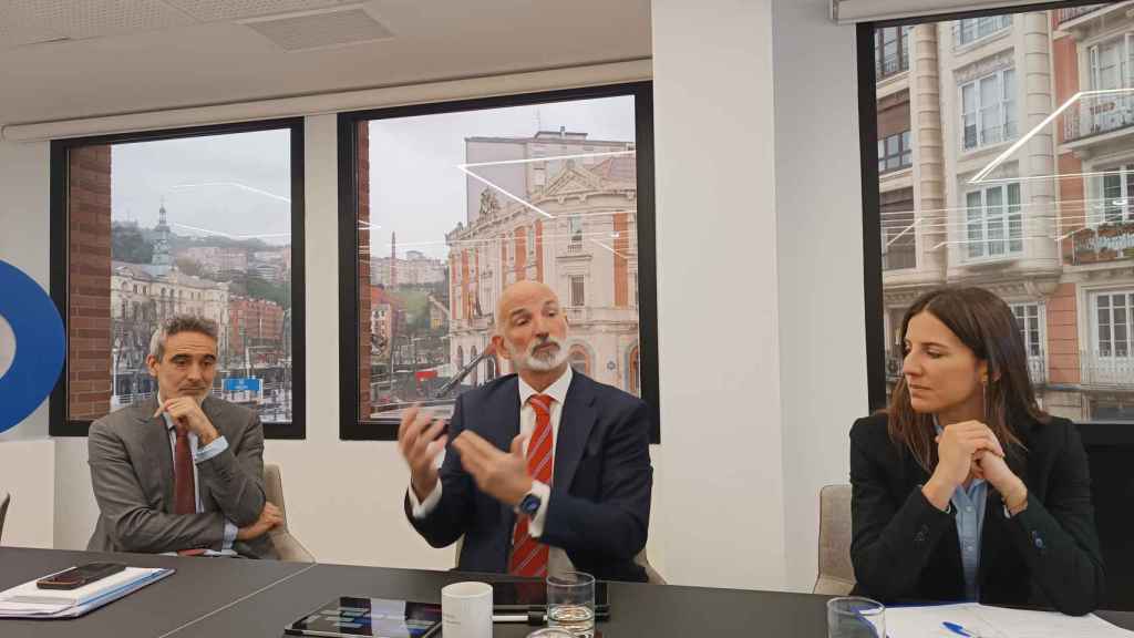 Mikel Barandiaran, CEO de Dominion Global, en la presentacin a los medios de los resultados de 2022 / EP