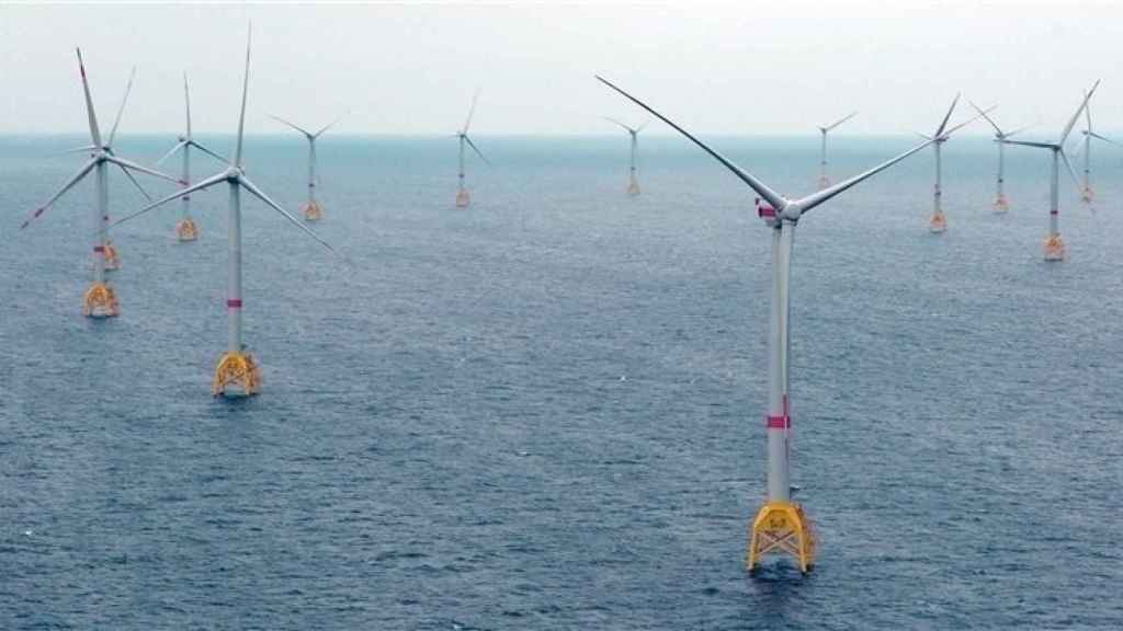 Parque elico marino Wikinguer de Iberdrola en Alemania. / EP