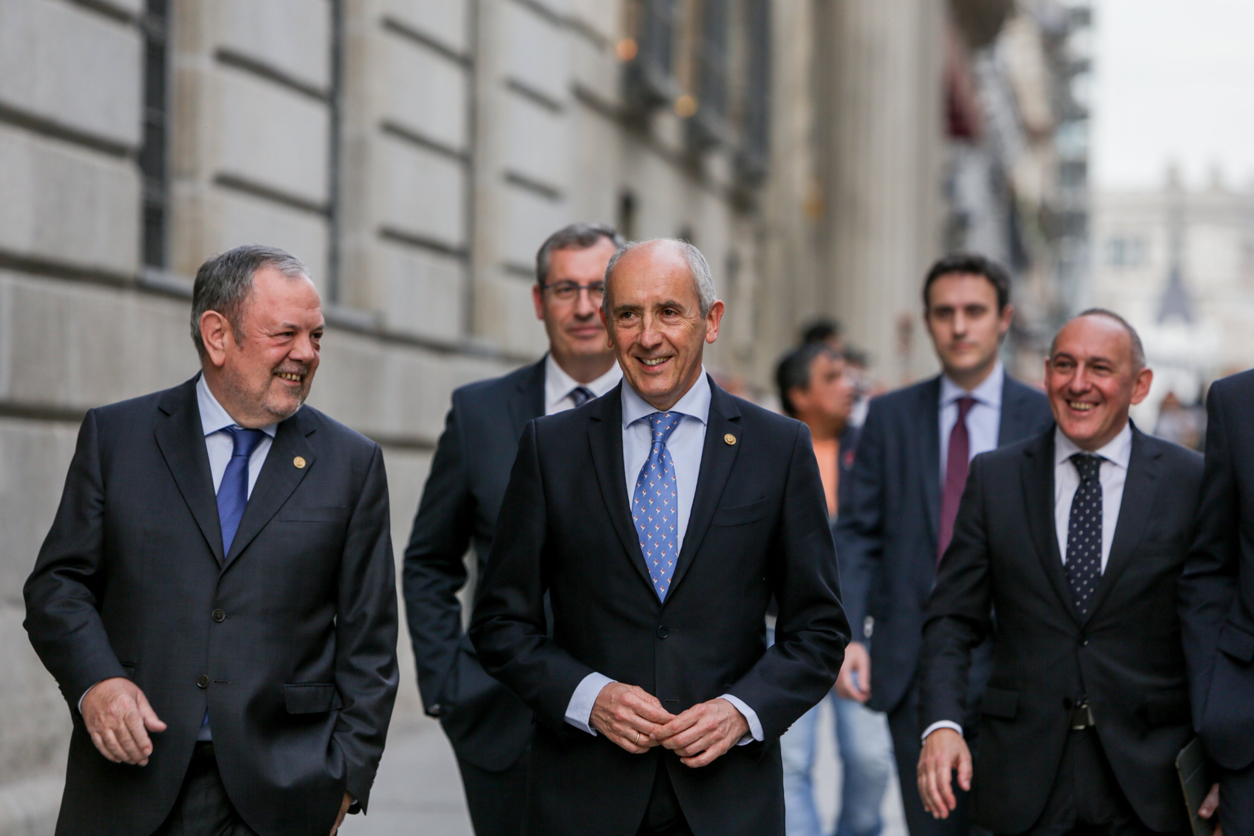 Delegación vasca en la Comisión Mixta del Concierto / EP