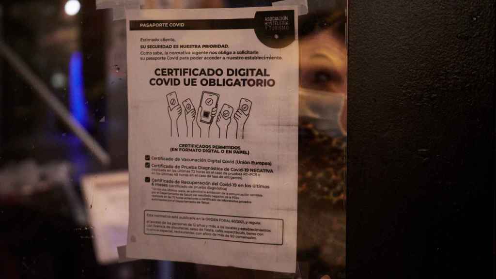 El certificado covid es obligatorio para acceder a restaurantes y ocio nocturno/EP