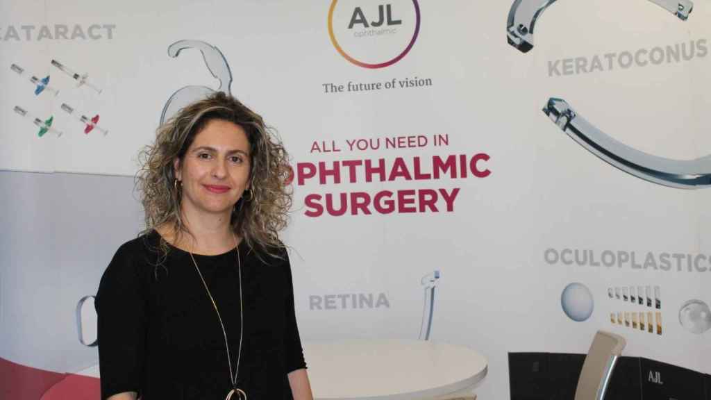 Eva Larra, Directora de Asuntos Regulatorios y Desarrollo de Nuevos Productos de AJL Ophtalmic