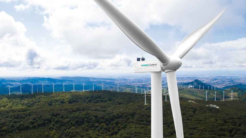 Foto de una instalación de Siemens Gamesa./ GURUTZ BEGOA