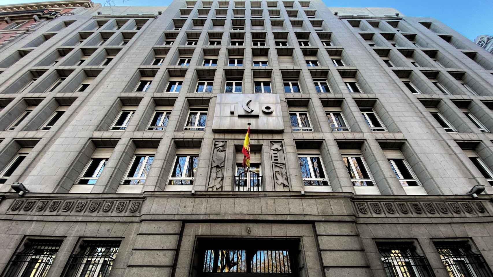 Fachada de la sede del Instituto de Crédito Oficial (ICO) en Madrid / Europa Press