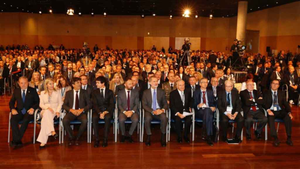 Felipe VI en el Bilbao Exhibition Centre (BEC)