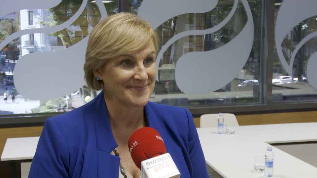 Presidenta del PNV en Bizkaia, Itxaso Atuxa.