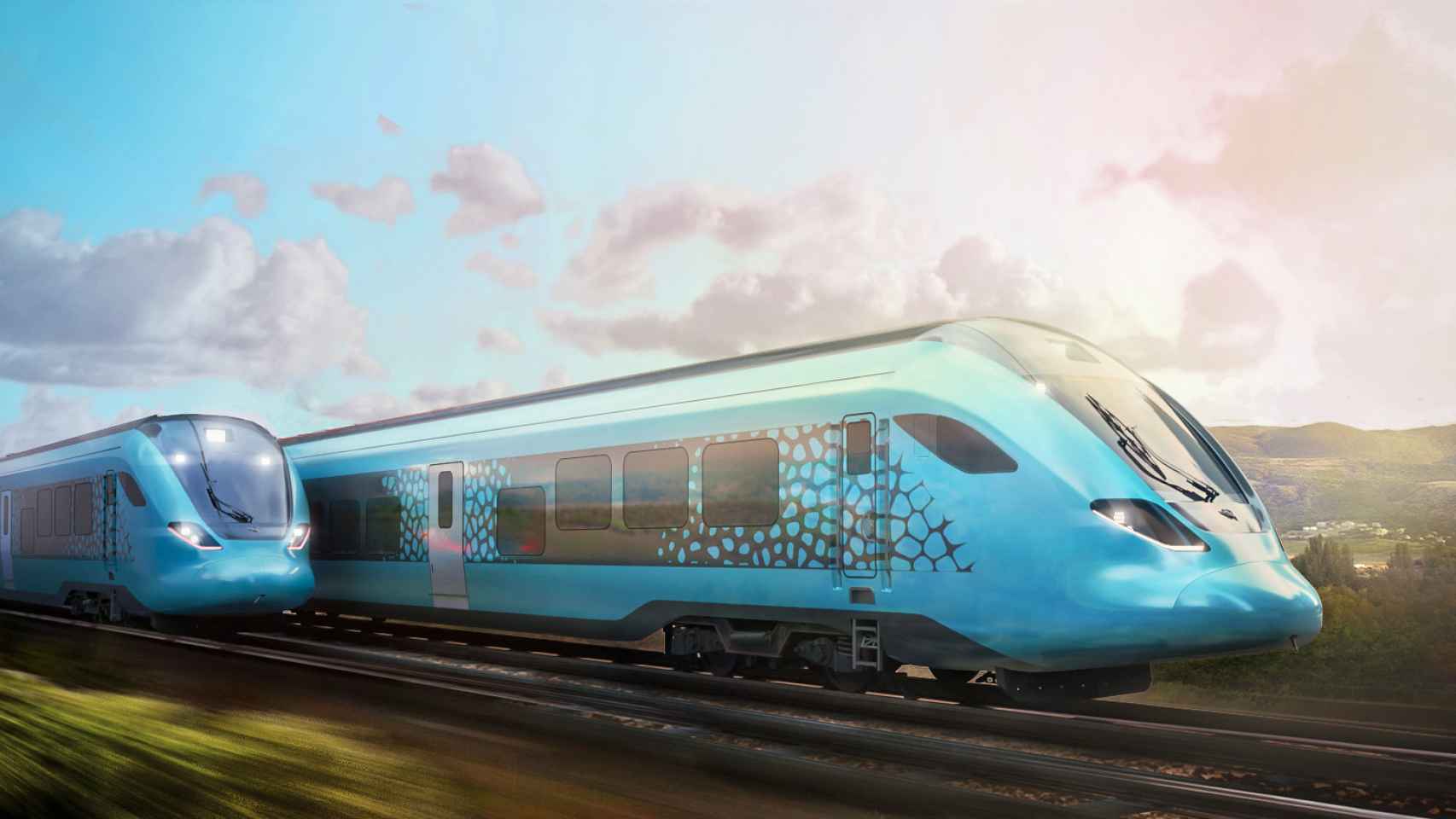 Render del 'Vittal One', el tren de hidrgeno de Talgo / Talgo