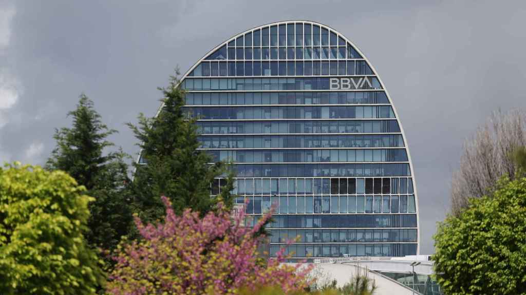 Sede de BBVA en Madrid, / EP