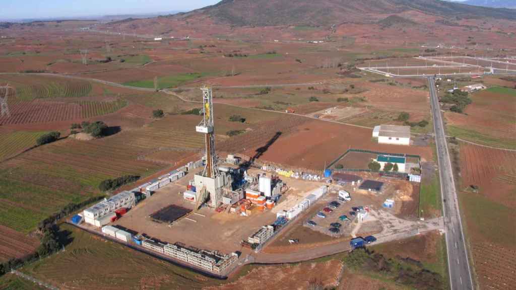 Vista aérea del yacimiento de Viura, en La Rioja