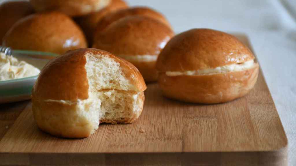 Los bollos de mantequilla son un icono en Bilbao.