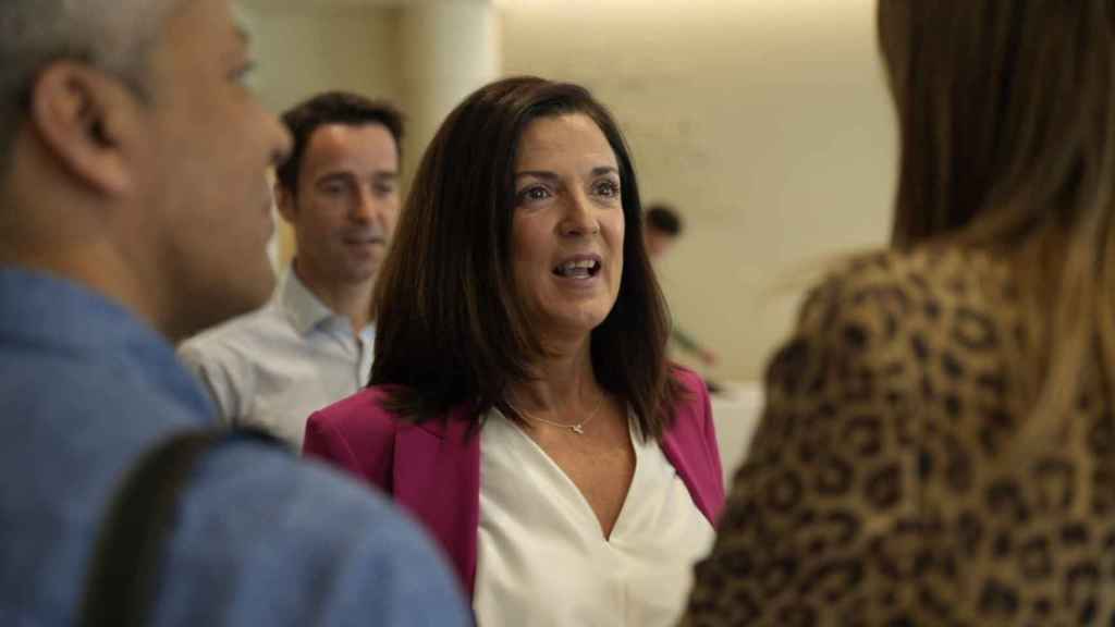 Beatriz Artolazabal durante el debate Económica de Vitoria-Gasteiz / Luís Miguel Añón