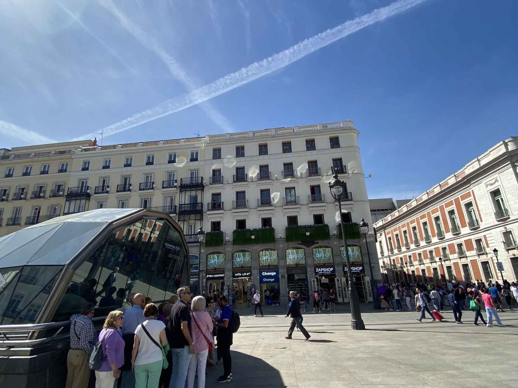 Puerta del Sol en Madrid / @ArteEnMadrid