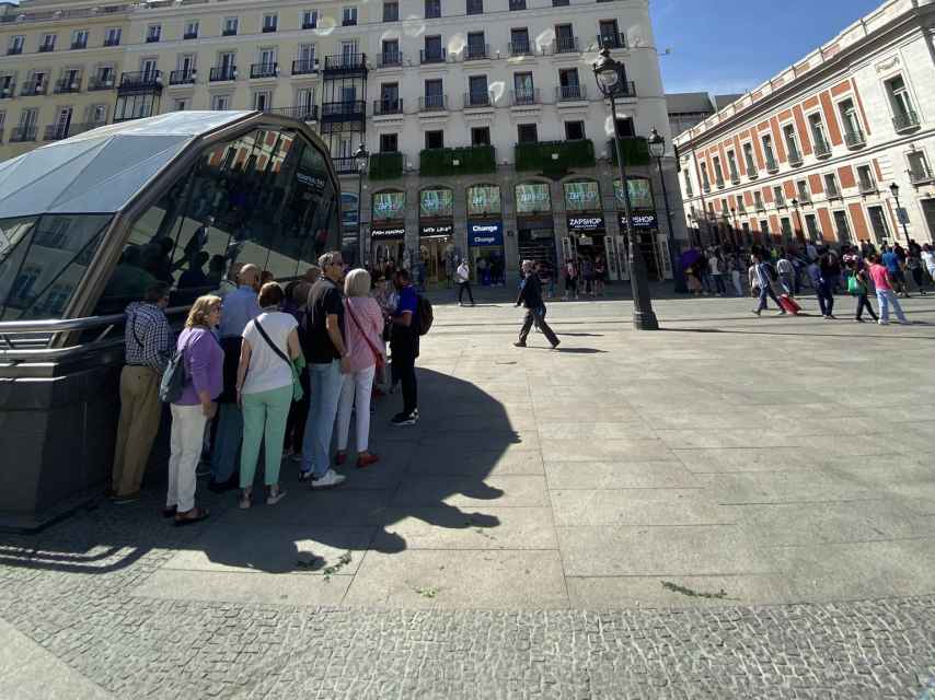 Puerta del Sol en Madrid / @ArteEnMadrid