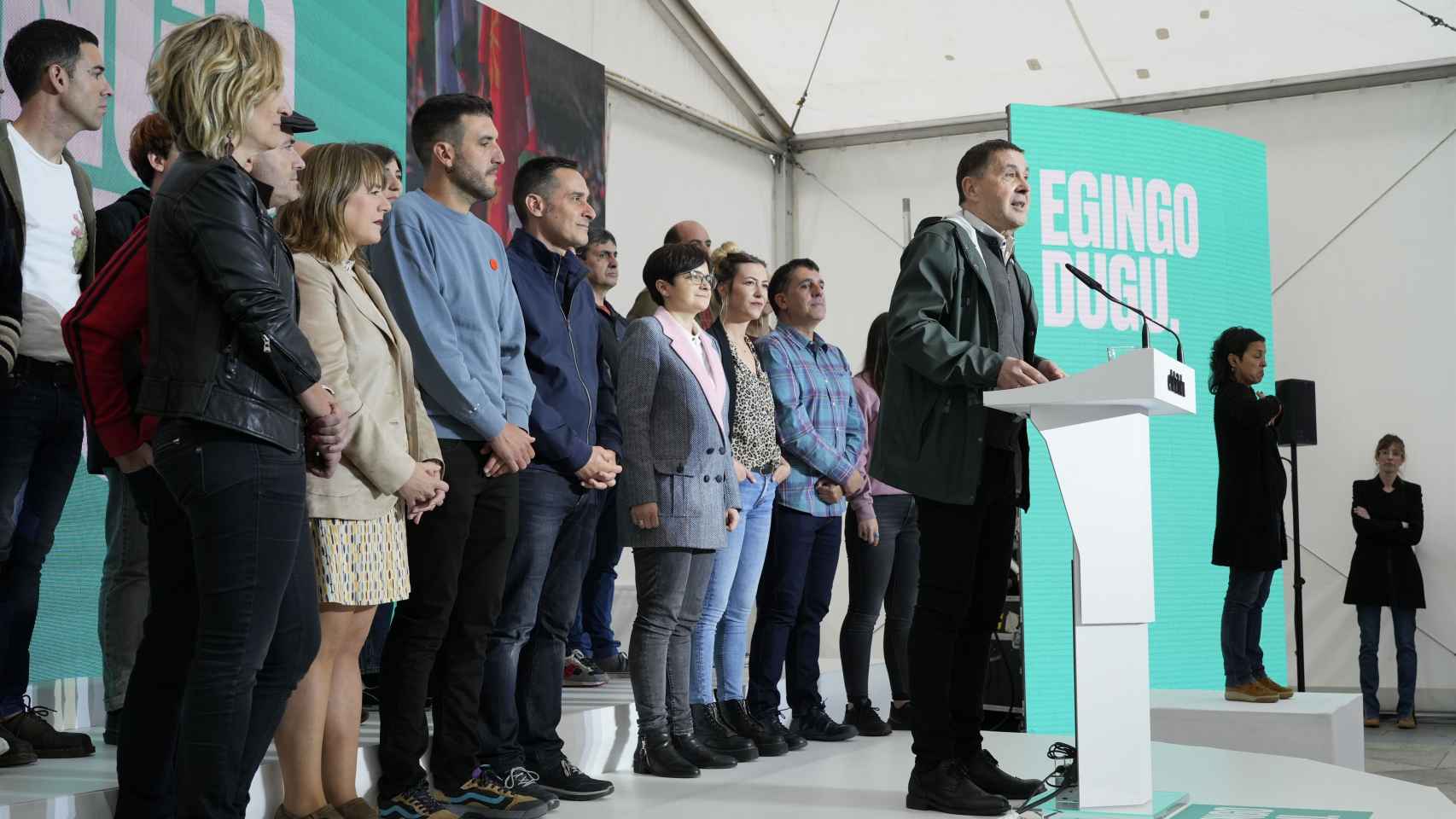 Otegi denuncia un ataque con lo peor de las cloacas contra EH Bildu en una campaña electoral que tacha de sucia