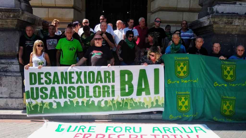 Vecinos de Usansolo piden su segregación de Galdakao en Bilbao / Europa Press