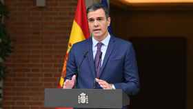 El presidente del Gobierno, Pedro Sánchez, al convocar el 23-J.