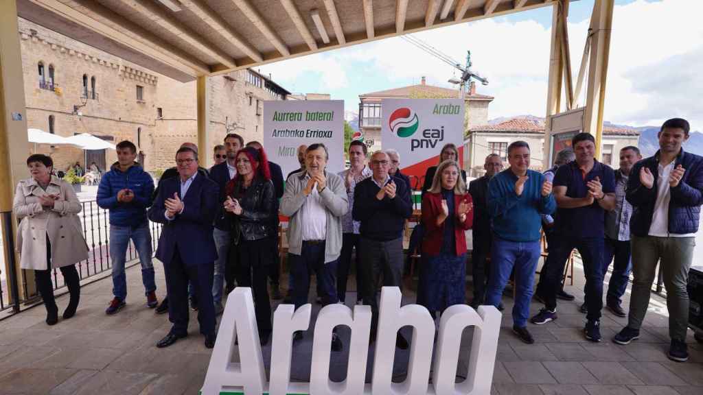 El PNV en un encuentro en Laguardia / PNV ÁLAVA