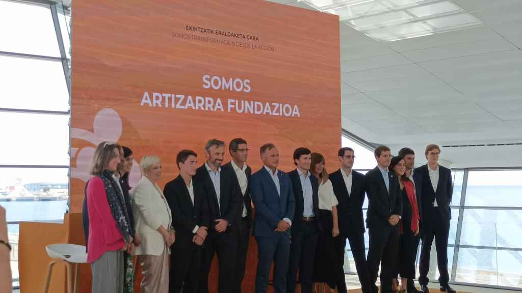 Presentación de Stellum Capital, de la fundación Artizarra, en Getxo / CV