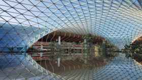 Cubierta del aeropuerto de Doha