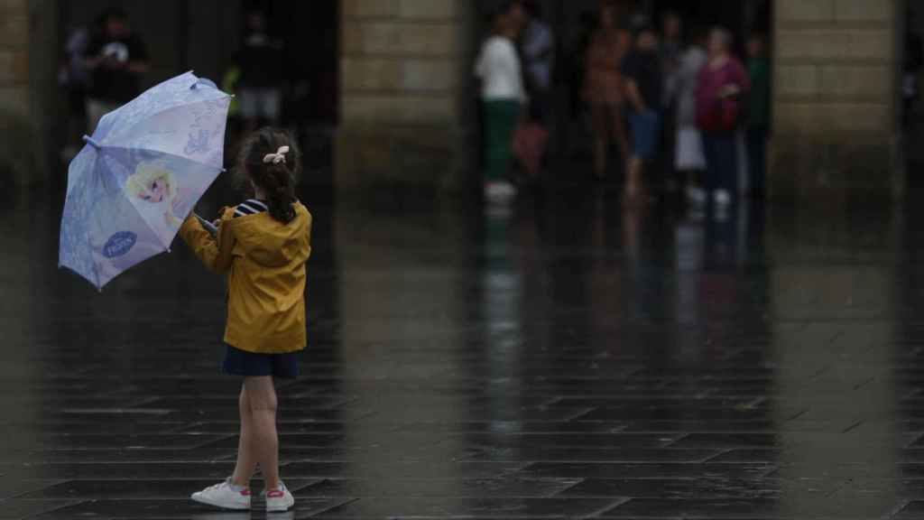 Fuertes granizadas y tormentas en varios puntos de Euskadi.