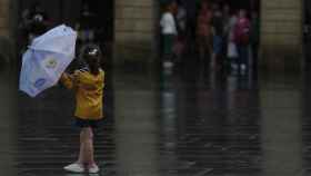 Fuertes granizadas y tormentas en varios puntos de Euskadi / JUAN HERRERO - EFE