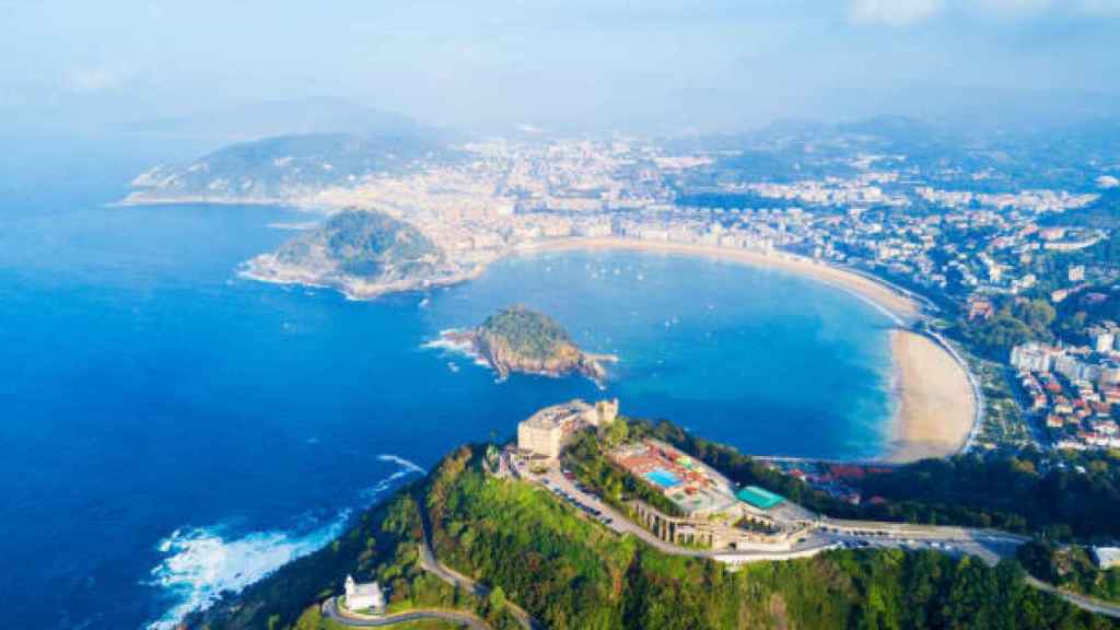 El parque de atracciones de Donostia.