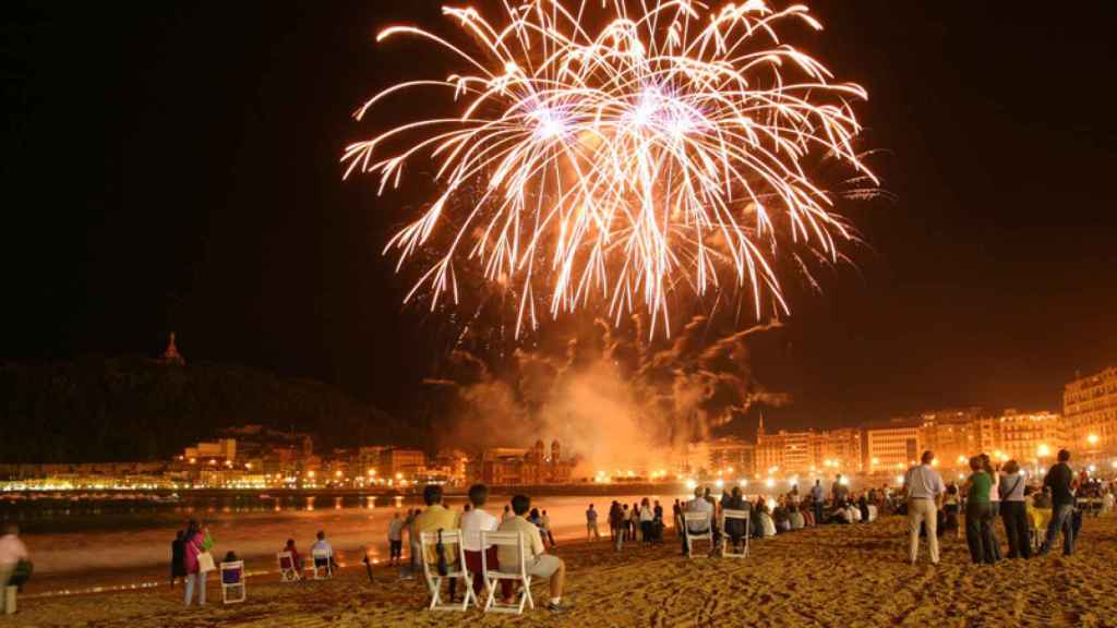 Fuegos artificiales / SAN SEBASTIÁN TURISMO