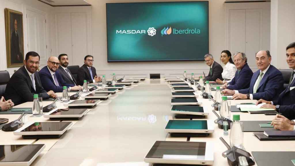 Acuerdo entre Masdar e Iberdrola.