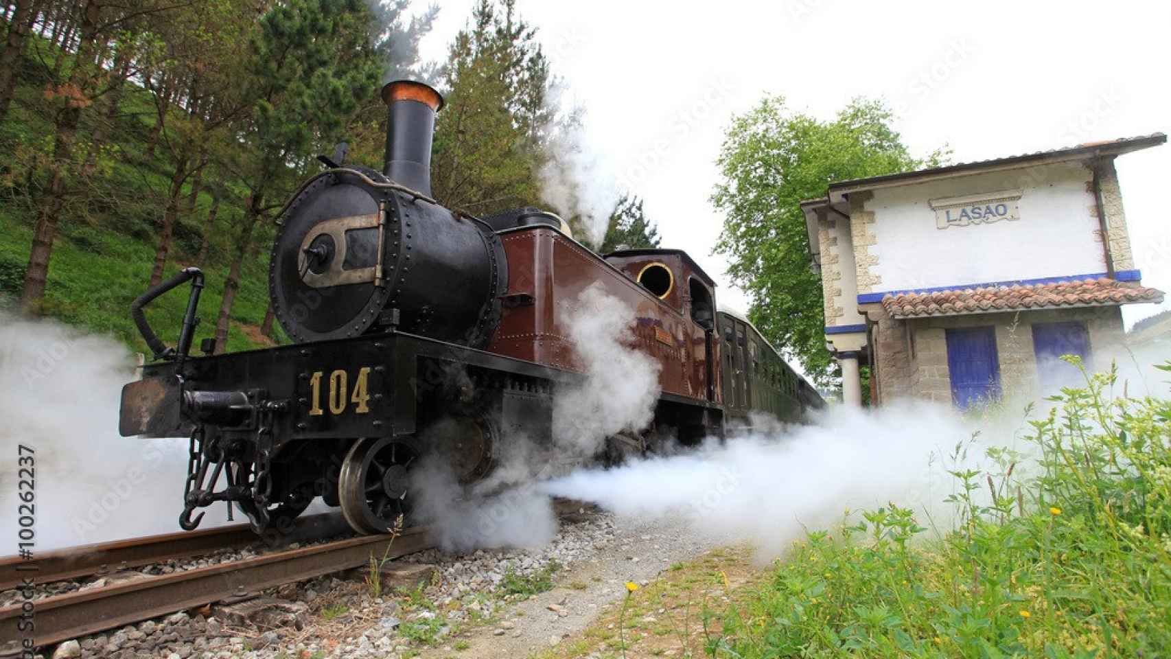 Locomotora de Euskadi.